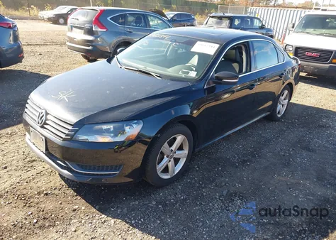 2013 Volkswagen Passat 2.5L Se from USA, damaged, VIN 1VWBP7A34DC015043